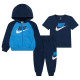 Nike Βρεφικές φόρμες σετ Color Blocked Set 3 pcs